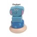 Wooden Small Screw on Animal Blocks Wooden Small Screw on Animal Blocks